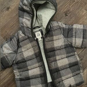 Baby Gap hooded winter jacket 12-18 months